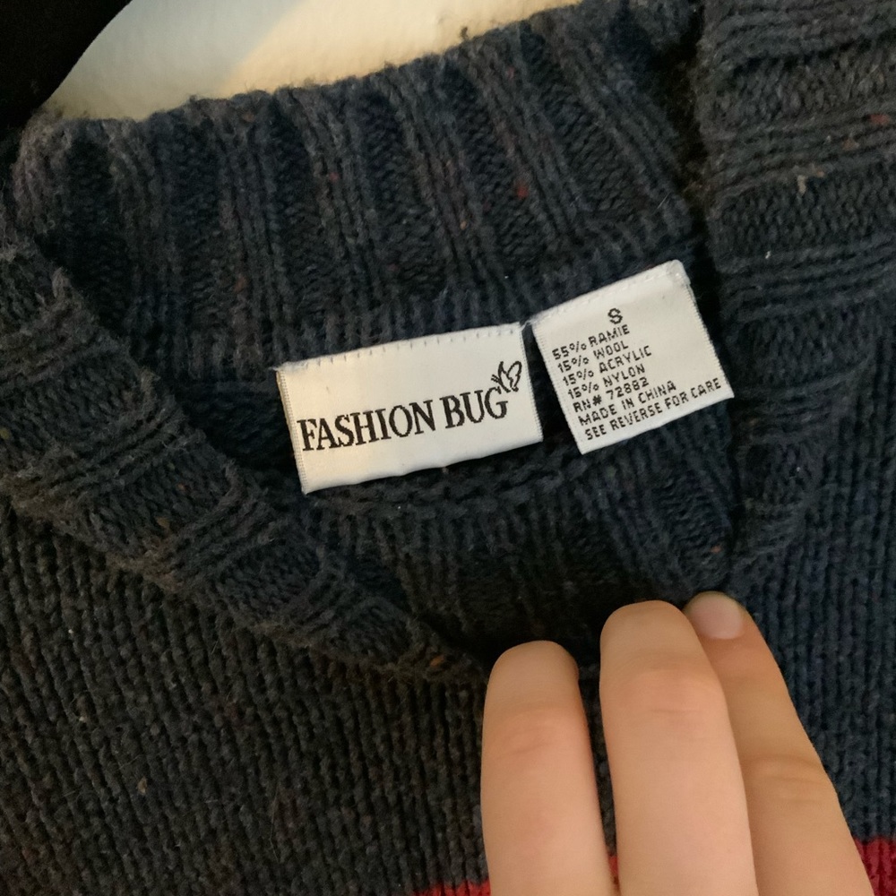 90s stripe sweater - Picture 4 of 4